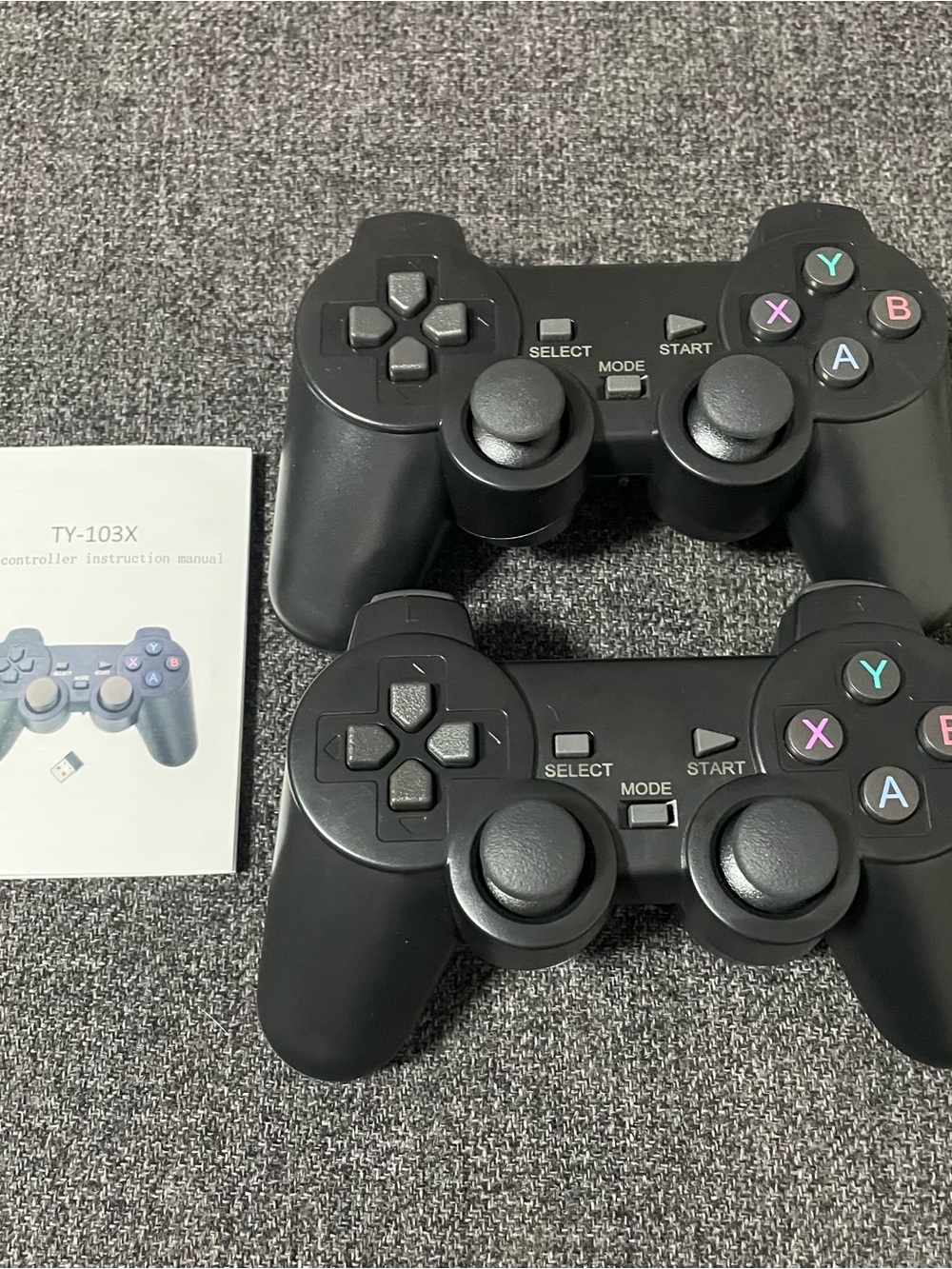 2 x Wireless Video Game Controllers TY-103x